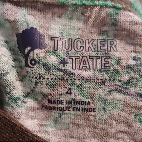 Tucker+Tate Boys Long Sleeve Fern Shirt Sz 4 - Picture 4 of 6